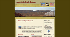 Desktop Screenshot of logandaletrails.com